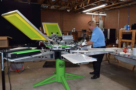 New Equipment For Better More Efficient Screen Printing Commercial