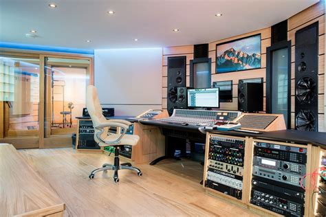 Recording Studio Interior Design Studio Creations