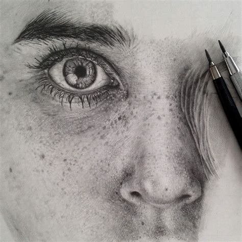 Stunning Photo Realistic Graphite Drawings By Monica Lee Portraits