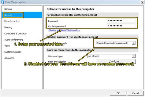 How To Set Permanent Password For Teamviewer Tech Vital Computer The