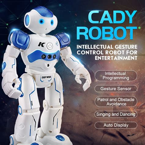Remote Control Rc Robot Edear Jjrc Cady Wini Smart Dancing Gesture