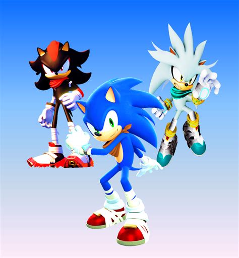 Sonic Shadow And Silver Boom Wallpaper By 9029561 On Deviantart