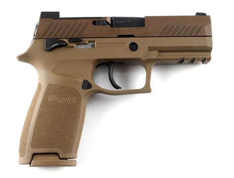 Sold Price Sig Sauer P320 M18 Semi Auto Pistol Nib 9 Mm Case April 3
