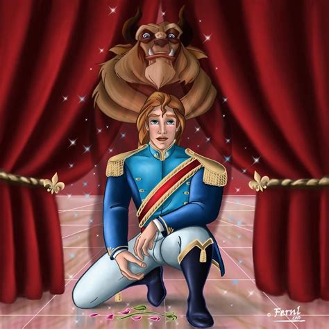 Prince Adam 2 By Fernl On Deviantart Prince Adam Disney Beauty And