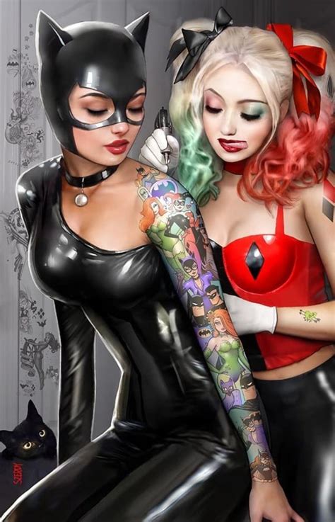 💭 On Twitter Harley Quinn And Catwoman By Nathan Szerdy Dccomics