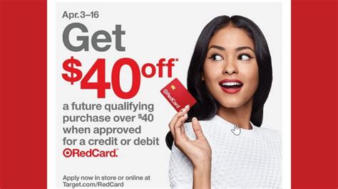 40 Off 40 At Target W New Redcard Debit Card