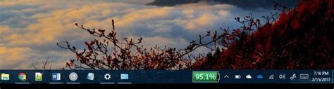 How To Display Battery Percentage In The Taskbar On Windows 10