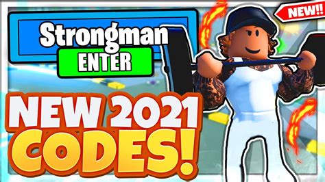 2021 ALL NEW SECRET OP CODES Strongman Simulator Roblox YouTube