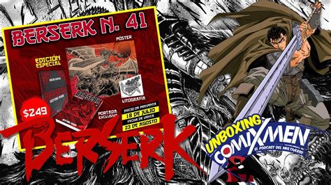 Berserk Tomo 41 Edición Especial Panini Manga México Unboxing