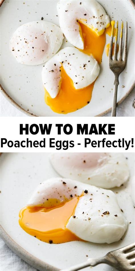 Easy Poached Eggs Recipe Healthy Breakfast Recipes Perfect Healthy