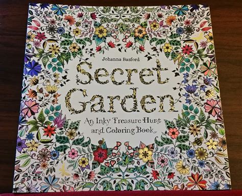Johanna basford what a beauty cherrycolours over on facebook. Stitcherista: Secret Garden...the cover!!