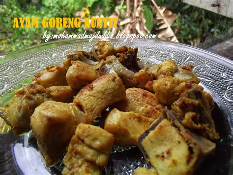 SALAM DUNIA Resepi Ayam Goreng Kunyit