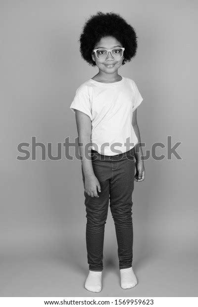 Young Cute African Girl Afro Hair Stock Photo 1569959623 Shutterstock