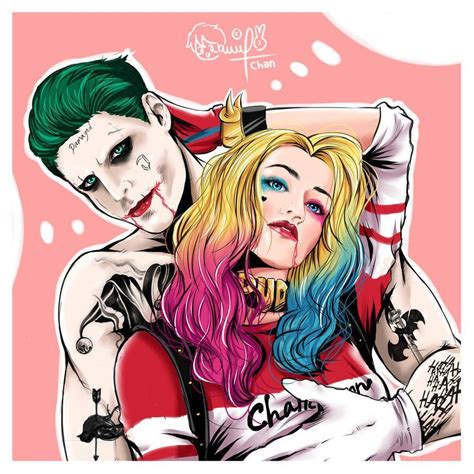 Harley Quinn And Joker Drawing