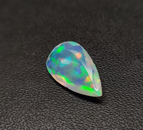 Aaa Opal Welo Opal Faceted Cut13x7mm Opal Crystal Multi Etsy