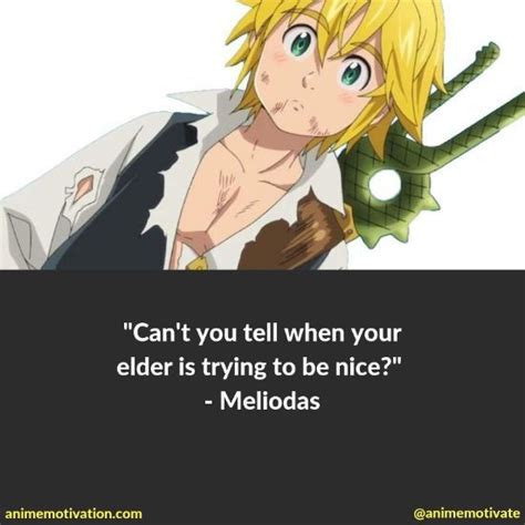 The Greatest Quotes Of All Time Youll Love From Nanatsu No Taizai