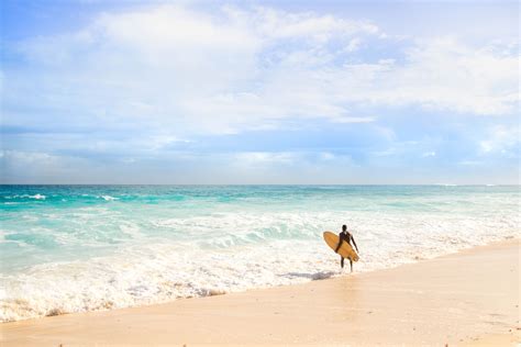 Surfers Beach Eleuthera Best Surfing Spots Beginner Surf Beach