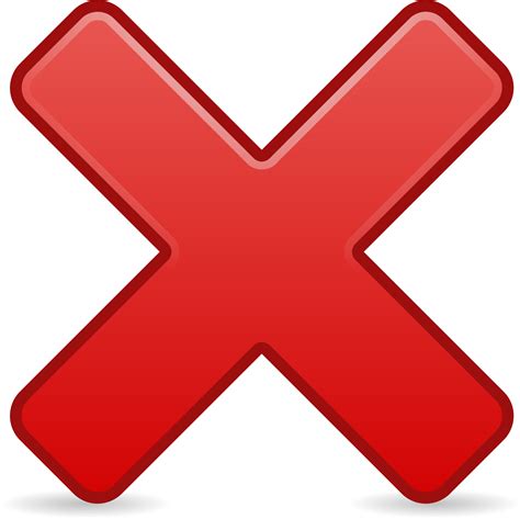 Clipart - Cancel Icon gambar png