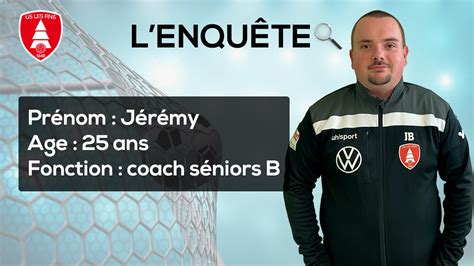 Interview Jérémy coach séniors B US Les Fins