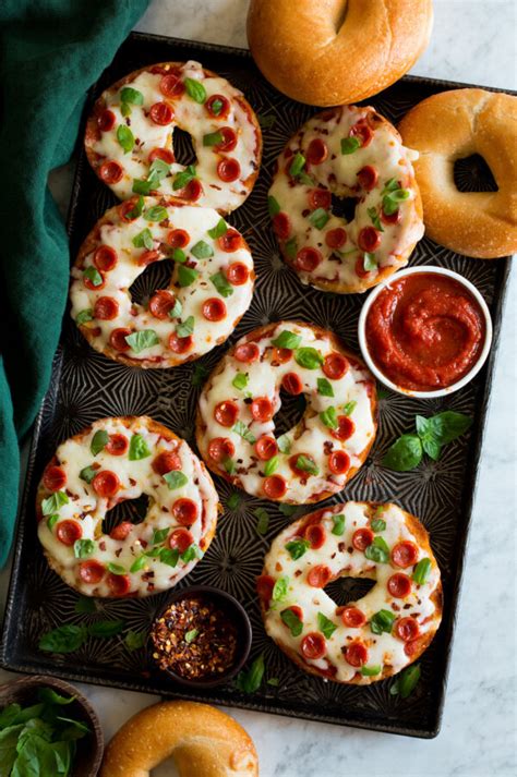 Pizza Bagels Cooking Classy Cup Coffeeco