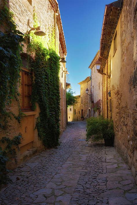 Medieval Town Of Peratallada 6 Orton Glow Edition Photograph By
