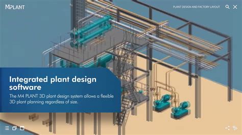 3d Plant Design And Factory Design Software M4 Plant Youtube