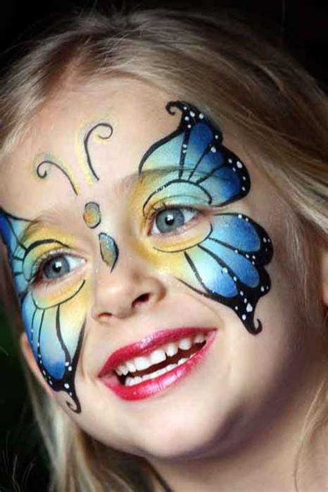 Butterfly Face Paint Easy Butterfly Mania