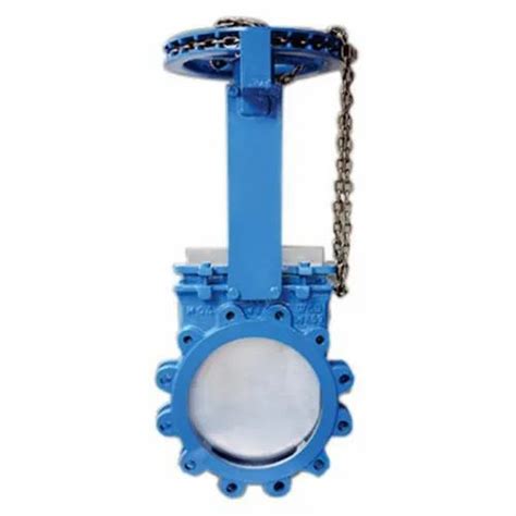 Chain Wheel Operated Knife Edge Gate Valve For Industrial At Rs 5000