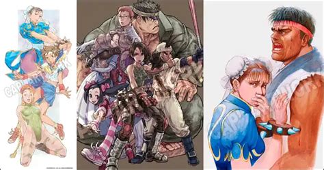 Capcom Is Sharing Amazing Official Artwork From Over The Last 35 Years Featuring Legendary