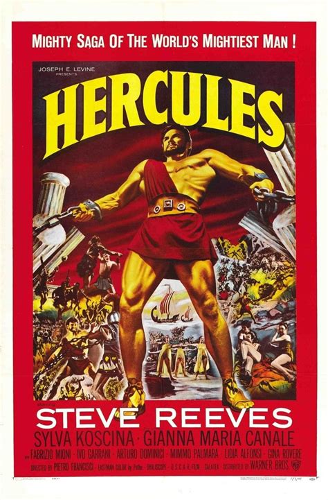 Hercules 1958 Film ~ Complete Wiki Ratings Photos Videos Cast