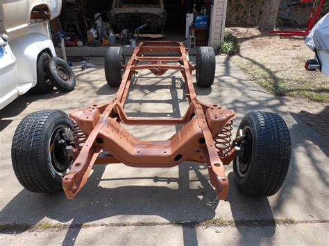 1967 Ford F100 Frame Paint Complete