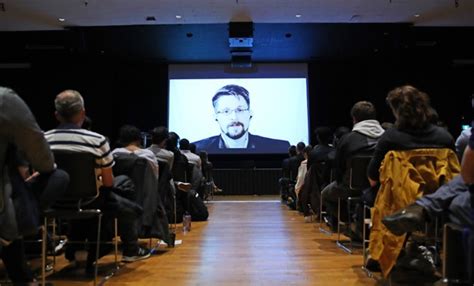 Watching The Watchers Edward Snowden Talks Surveillance And Security