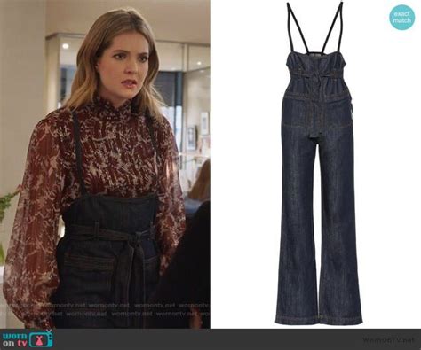 Suttons Denim Overalls On The Bold Type Outfit Details