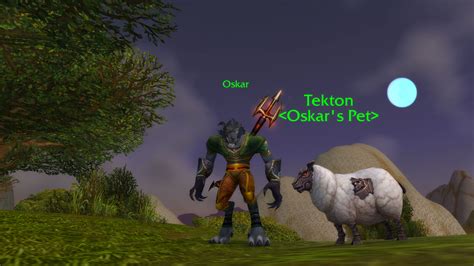 There is only one pet a worgen hunter should ever use. : wow