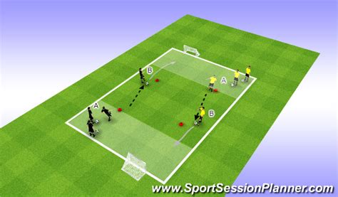 Footballsoccer Step And Take Technical Coerverindividual Skills