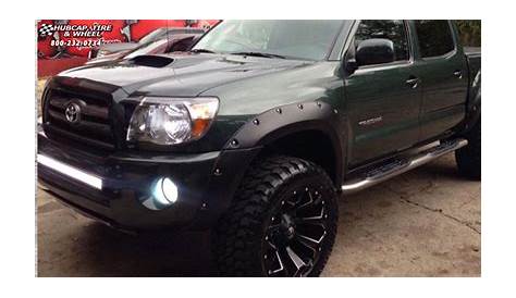 toyota tacoma with fuel wheels
