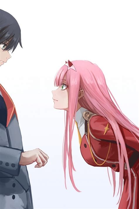 Zero Two And Hiro 1080x1080 Darling In The Franxx Image