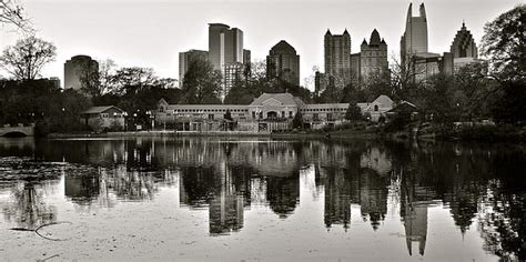 Black And White Atlanta By Frozen In Time Fine Art Photography Art