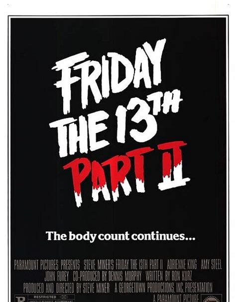 365 Days Of Horror Movies Day 101 Friday The 13th Part 2