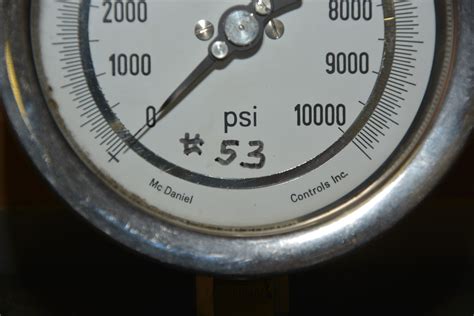Mcdaniel Controls 10000 Psi Stainless Pressure Gauge Inv12831 Ebay