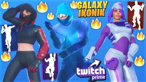New Fortnite Twitch Prime And Galaxy Ikonik Skins Concepts Showcase