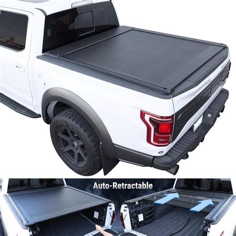 Syneticusa Retractable Hard Tonneau Cover For 2019 2023 Dodge Ram 1500