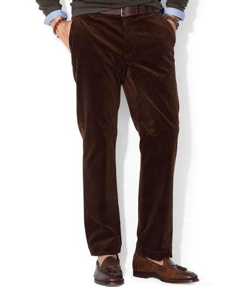 Lyst Polo Ralph Lauren Classic Fit Newport Corduroy Pants In Brown