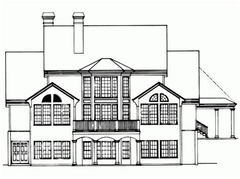 Georgian House Plan With 2865 Square Feet And 4 Bedroomss From Dream
