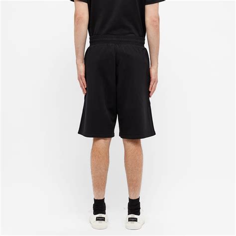 Givenchy Tufting Logo Sweat Short Black And Blue End Ie