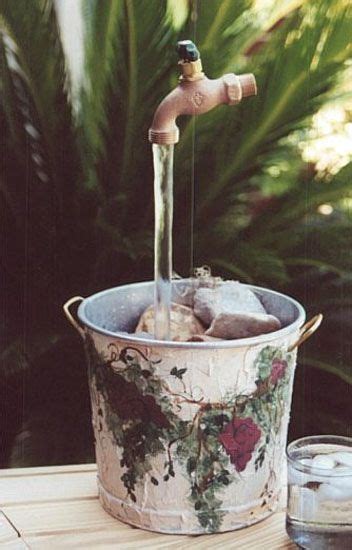 Outdoor drinking fountains for parks make back yard or even front yard nice. Diy Backyard Ideas, Inspiring and Simple Water Fountain ...