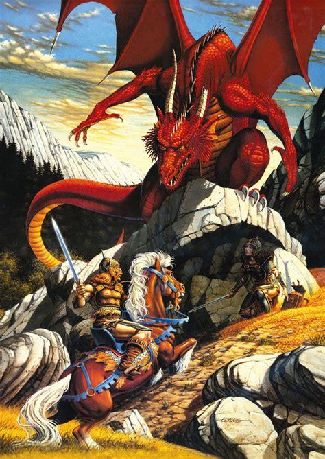 Larry Elmore Dungeons And Dragons Art Fantasy Illustration Dungeons