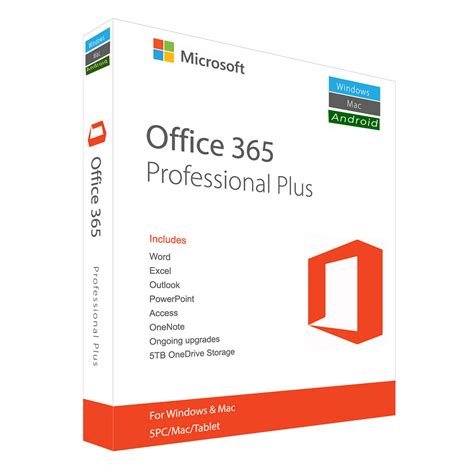 Microsoft Office 365 Pro Plus Lifetime 5 People Safe Licenses