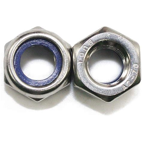 Qty 2 Hex Nyloc Nut M8 Stainless Steel Ss 304 A2 70 Lock Insert 8mm