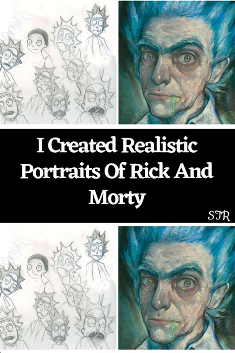 I Created Realistic Portraits Of Rick And Morty Artofit